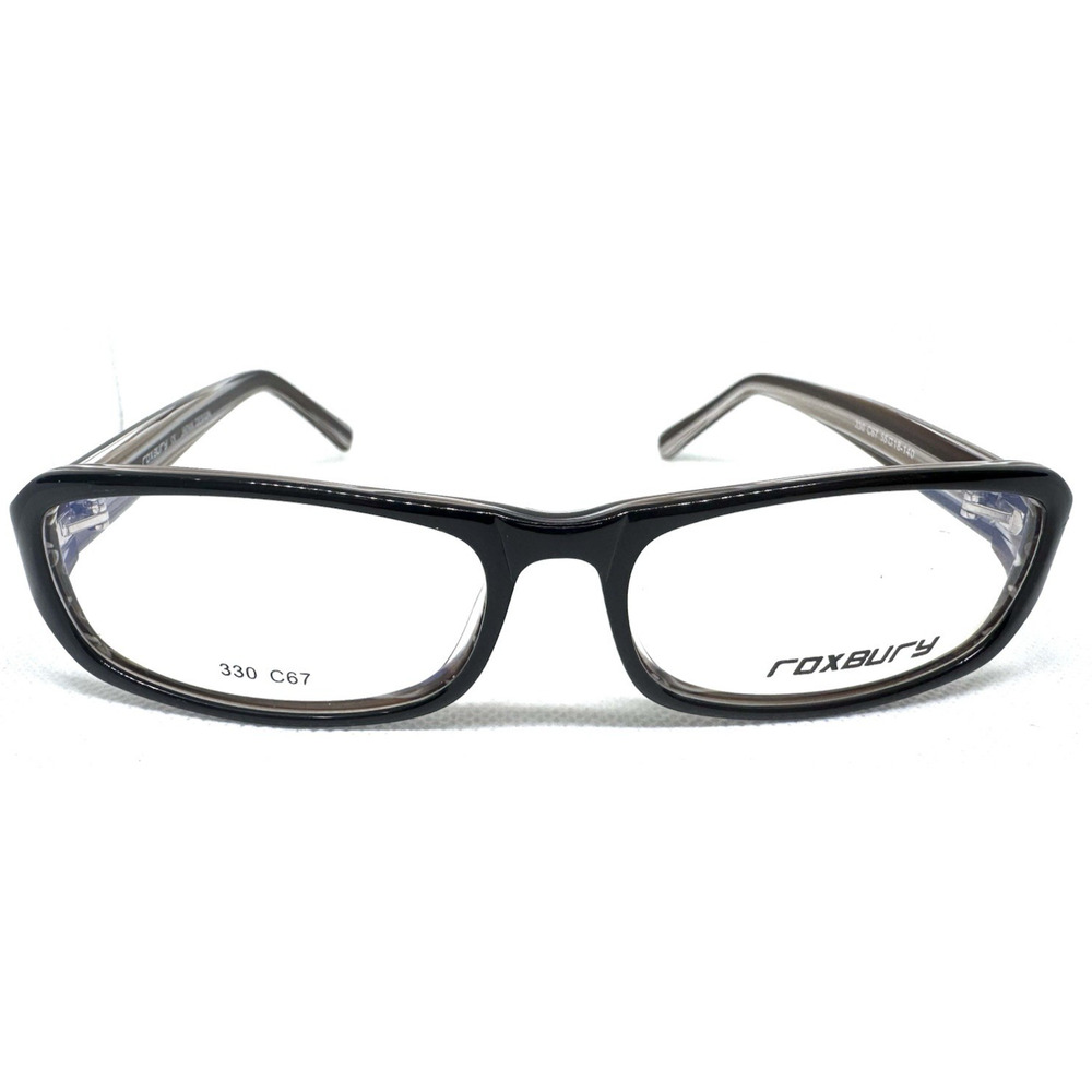 ROXBURY 330 C67 BROWN HORN JAPAN DESIGN EYEGLASSES FRAMES 55-18-140